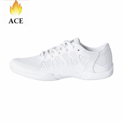 China Newest Custom Women's Dance Shoes Black White Fitness Cheerleading Shoes for sale