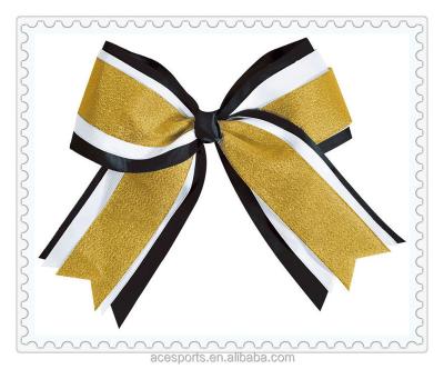 China Wholesale Cheerleading Fabric Hair Bows Cheerleading Hair Bows Popular Cheer Bow for sale