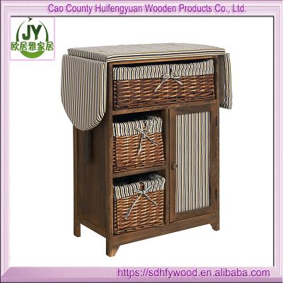 China HOT Selling High Quality Solid Wood Folding Table Ironing Board With Storage Chest for sale