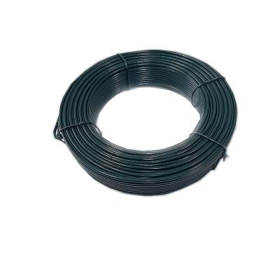 China Garden Pvc Coated Green Tie Wire Small Plant Tie Wire Twist Garden Tie Wire Rolls for sale