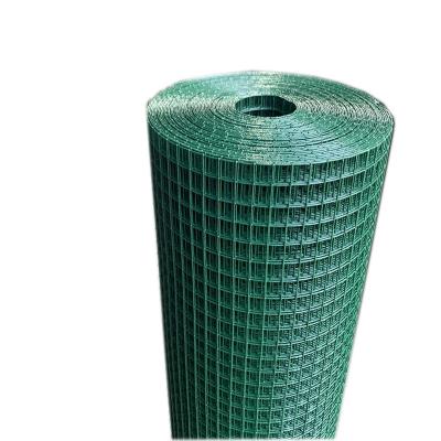 China Dark Green Welded Powder Coated Traditional Green Vinyl Wire Mesh Hole Size 12x12mm Coated for sale