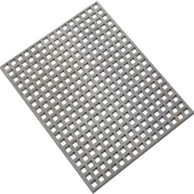 China Plain Weave China Factory Square Hole Perforated Sheet Metal With Galvanized Coated for sale