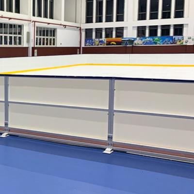 China Self Lubricating Ice Hockey Shooting Rink Plastic Panel Full Set Synthetic Skating Rink for sale