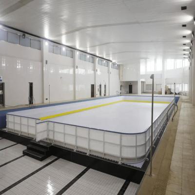 China Self lubricating smooth moving synthetic ice and professional slide uhmwpe synthetic ice rink for sale