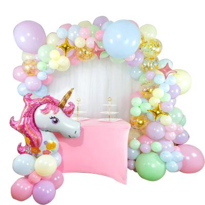 China DIY Supplies Pink Wedding Balloons Arch Garland Latex Balloons for Girl Birthday Baby Shower Party Decoration Favor Balloons Kits for sale