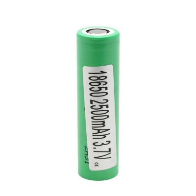 China Hot Selling Toys Battery 3.7V 18650 25R 30Q 3000mah Rechargeable Li Ion Cylindrical Battery for sale