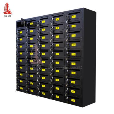 China Apartment and Hotel Cabinets Mailbox Service Rack Wall Mounted Commercial Private P.O. BOX MAILBOXES for sale