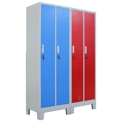 China In China Manufacturer Convertible Mall Metal Wardrobe Cabinet Locker Room Gym Metal Door Multi Door Children School Lockers for sale