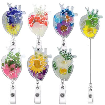 China ABS Plastic Badge Reel Newstyle  badge reel custom pantone color retractable clear badge reel with pvc strap for key holdernurse badge reel for sale