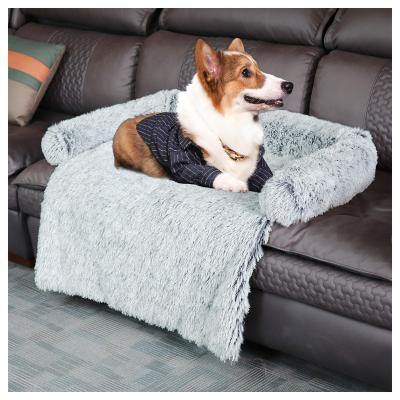 China Factory CF Factory CF Plush Protector Furniture Waterproof Original Fluffy Mat Pet Mat Washable Beds For Dog Cushion Cat Dog Beds for sale