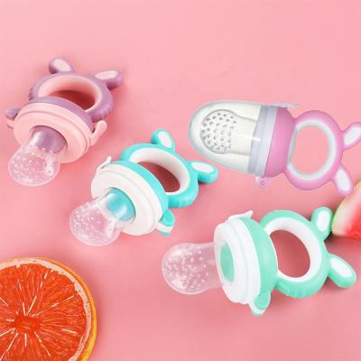 China BPA Free Infant Teething Toy Baby Fruit Feeder Fruit Pacifier for sale