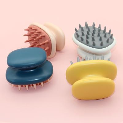 China General Silicone Comb Shampoo Brush Soft Scalp Massager Hair Brush Scalp Brush for sale