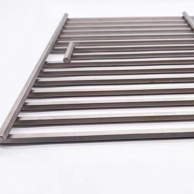 China Factory Made Non Stick Grill Rectangle Cooking Stainless Steel Grates For Barbecue for sale