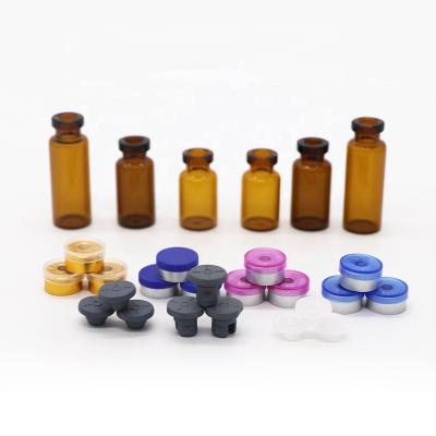 China 20ml Vial Bottles Glass Vial Cosmetic Clear Amber Glass Oral Liquid Potion Bottle for sale