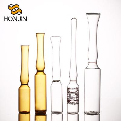 China Medicine Iso Standard Size 20ml Small Medicine Vial Glass Bottles Ampoule for sale