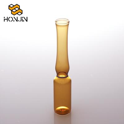 China Medicine Iso Standard Size 10ml Glass Bottle Amber Pharmaceutical Vials for sale