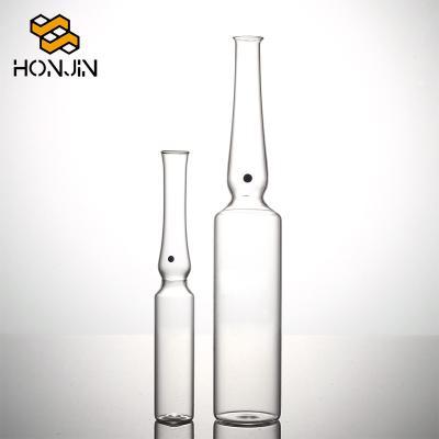 China Medicine ISO Standard Size 10 Ml Glass Round Medicine Bottles Ampoule Vials Message In A Bottle for sale