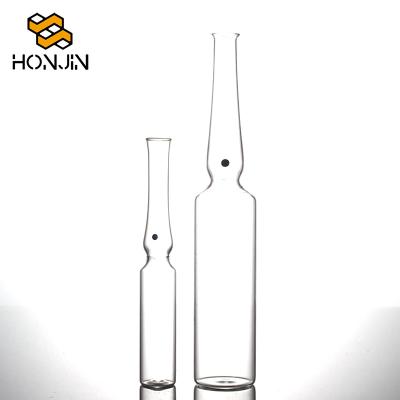 China Medicine Iso Standard Size 2ml Mini Glass Vial Medical Vials Ampoule for sale