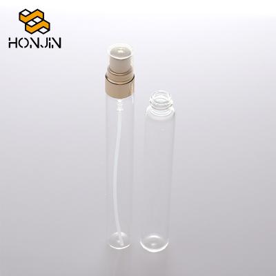 China Gold and Silver Aluminum Sprayer Amber Spray Glass Bottle of Medicine 1ml 2ml 3ml 5ml 8ml 10ml 15ml 20ml 25ml 30ml 35ml 40ml for sale