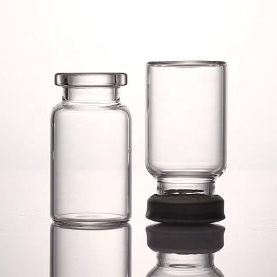 China Clear Tubular Medicine Injection 10ml Empty Tubular Glass Vial for sale