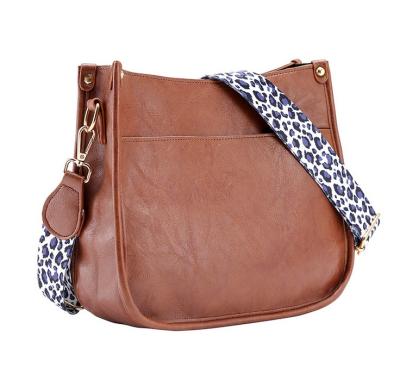 China PU Daily Used Cross - Body Bags Monogram Wholesale Women Cross - Body Bag Shoulder With Leopard Strap for sale