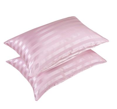 China Wholesale custom made anti-static pillow cover silk satin pillowcases solid color personality silk pillowcase for sale