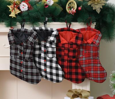 China Christamas Christmas Home Decoration Christmas Stocking Gifts Household Christmas Tree Decorative Hanging Jars Children's Gift Bag for sale