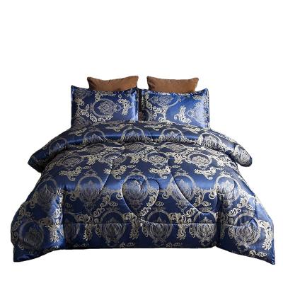 China European Anti-Pull Classic Style Luxury Jacquard Fabric Bedding Comforter Sets for sale