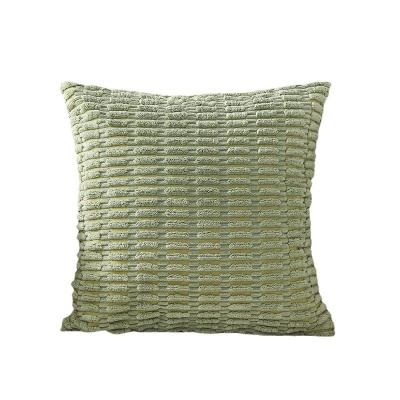 China Nordic Custom Portable Home Sofa Decorative Throw Corduroy Pillows Case Plain Cushion Cover For Home Decor for sale