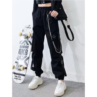 China QUICK DRY Hop Ankle-tied Pants Women Street Swapping Loose Fashion Autumn And Winter Thin Sportswear Pants for sale