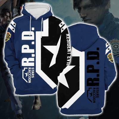 China Wholesale Breathable High Quality Quick Dry Polyester Jacket Resident Evil Hooded Design for sale