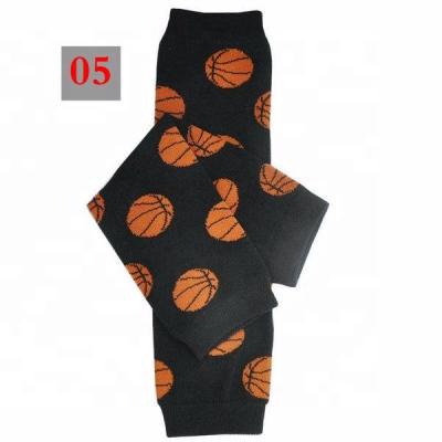 China Spandex/Polyester/Boys Leg Warmers Cotton Balls Kids Soccer Baseball Basketball Leg Warmers Kids Booties Legging Tights 12inch for sale