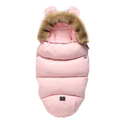 China Hongwin Folded Crochet Bear Baby Wrap Covering Knitted Wrap Wrap for sale