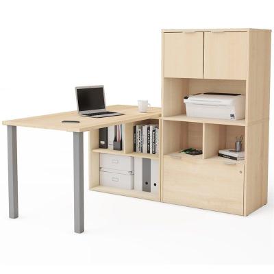 China Foldable Commercial Office Workstation Home Office Computer Desk Simple Design Compartment Workstation Table for sale