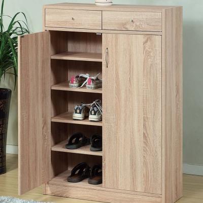 China Convertible Shoe Rack / Perfect Easy Assembly Oak Hallway Shoe Cabinet for sale