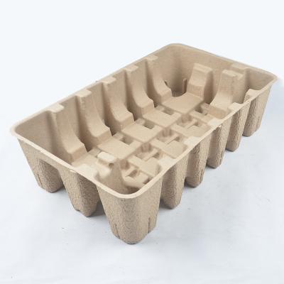 China Wholesale High Quality Pulp Molding Recycled Packaging Paper Pulp Tray Package Box For Electronics for sale