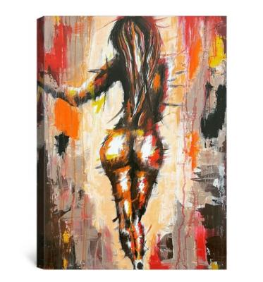 China Impressionist Hot Sexy Nude Woman Oil Painting,Back Nude Oil Painting Picture,Modern Nude Artwork Painting On Canvas for sale