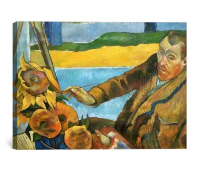 China Reproduction Impressionist Oil Painting The Sunflwers Painter A Portrait Of Vincent Van Gogh By Paul Gauguin In December 1888 for sale