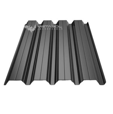 China Container Plate TRAPEZOIDAL Galvanized Steel - Roof - Trapezoidal Tile - Sheet JIS G 3302-SGC400 Roofing GI Factory Directly Sale for sale