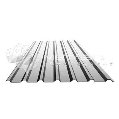 China TRAPEZOIDAL GALVANIZED steel roofing tile / tile (1 line) - GI SGCC/DX51D+Z/CS, Z40 - Z400, thickness 0.14-2.00 mm * width 600-1250 mm for sale