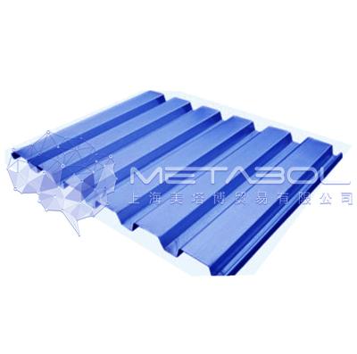 China Lowest Price Trapezoidal Roofing / Tile PPGL Prepainted Galvalume Zincalume Aluzinc Steel Roofing Tile JIS G 3322CGLCC AZ40 - AZ150 for sale