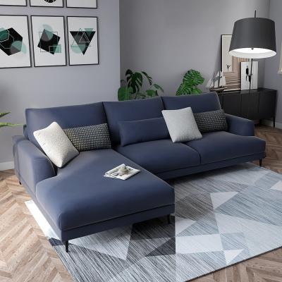 China Customized Modern L Shaped Sofa Fabric Sofa Set Living Room Furniture Sofa Set Couches Luxury Living Room for sale