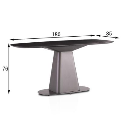 China New style lower prices eco-friendly and fashionable solid wood carbon steel dining table for home office or living room for sale