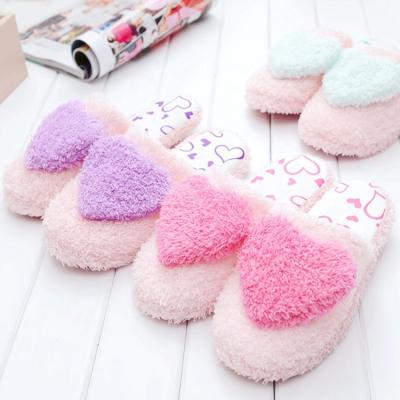 China Warm Fuzzy Winter Lovers Women's Light Plush Home Slipper Indoor Slipper for sale