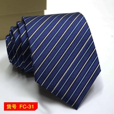 China Hot Selling Amazon Link Hand Feel Polyester Men's Silk Tie Hand Feeling Silk Tie for sale