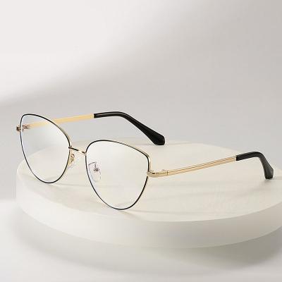 China 10 Years Experience Professional Factory Metal Eyewear Frames Anti Blue Light Women Men Computer Glasses for sale