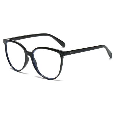 China Fashionable hot sale ladies anti blue light optical glasses frames large frame glass for sale