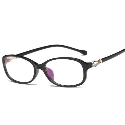 China New Hot Selling Trendy Blue Light TR90 Light Blocking Reading Glass Elderly Women for sale