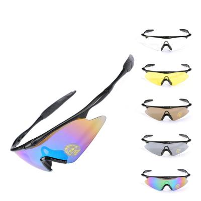 China Custom Logo Windproof Protective Sport Glasses Recycling Sunglasses Outdoor Tactical Eyewear Wholesale Windproof for sale