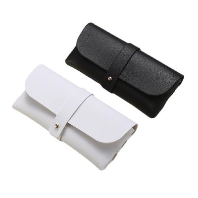 China Cheap Eyewear Bag Durable 2021 New Hot Sale Fashion PVC Leather Sun Glass Soft Case for sale